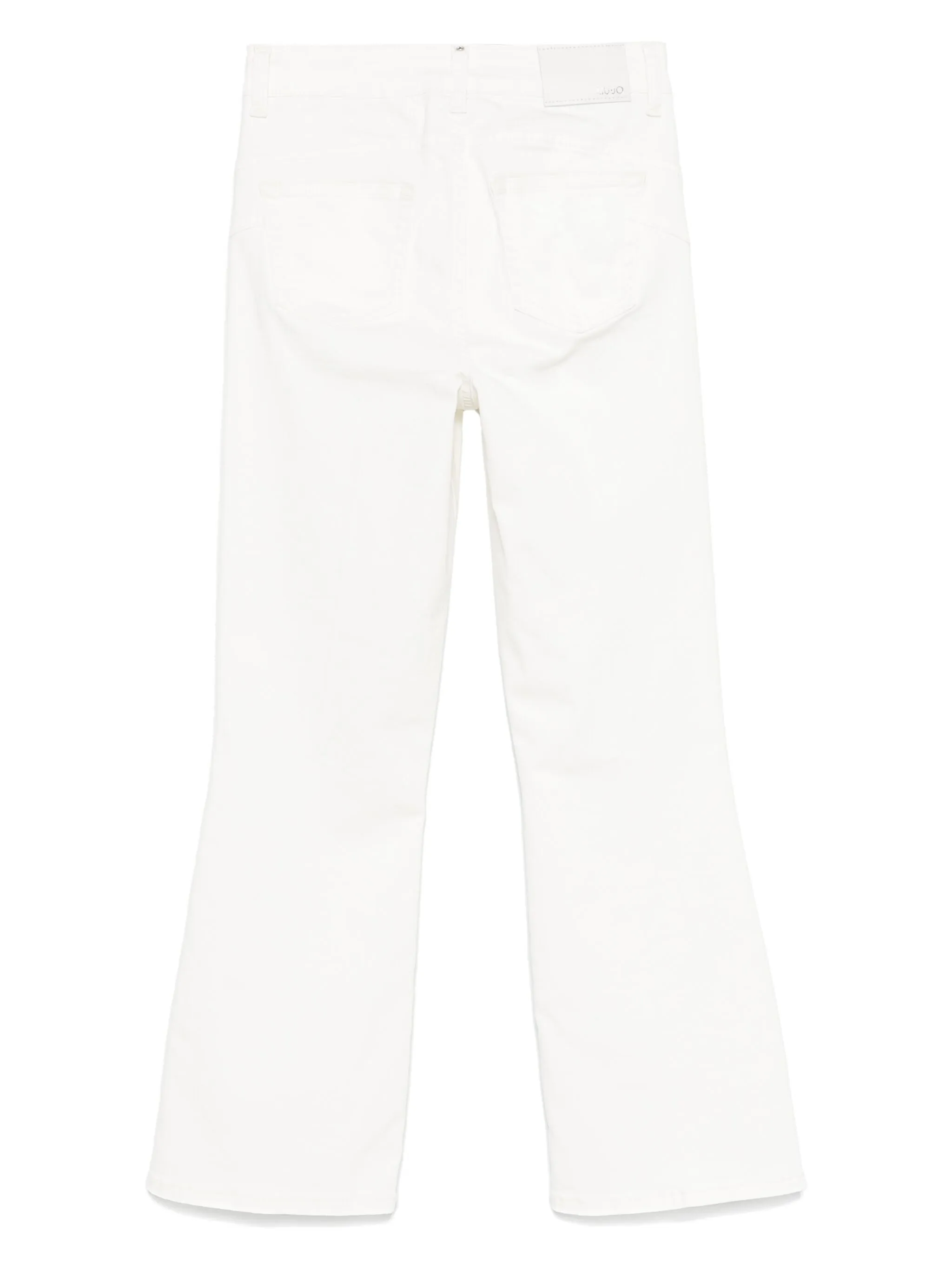 Liu Jo jeans a zampetta Princess con bottoni gioiello bianco UA5040T2594 10701 LIU JO 