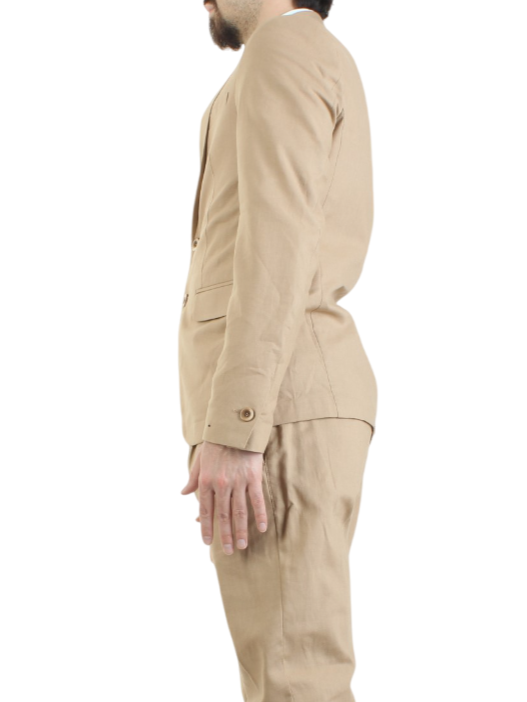 Alta Tensione giacca blazer monopetto color biscotto 1521F-LUNA BISCOTTO ALTA TENSIONE 