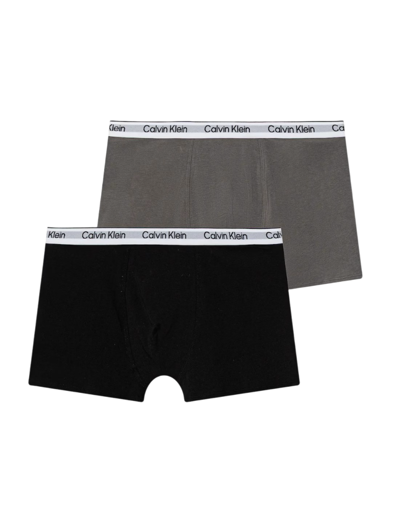 Calvin Klein Underwear set 2 boxer bambino nero grigio B70B700506 0UA Calvin Klein Underwear 