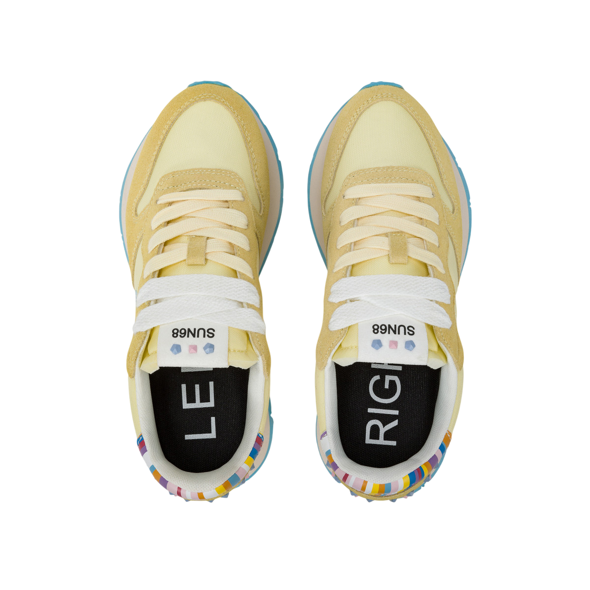 Sun68 sneakers Ally Studs con borchie giallo limone Z35206 GIALLO LIMONE SUN68 