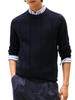 Tommy Hilfiger maglia uomo misto lana blu