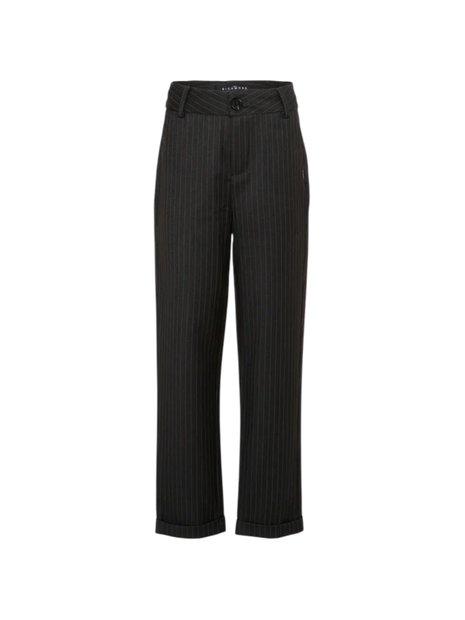 John Richmond pantaloni gessati bambino Dligi grigio RBP26092PA GREY DARK PINSTRIPE John RICHMOND 