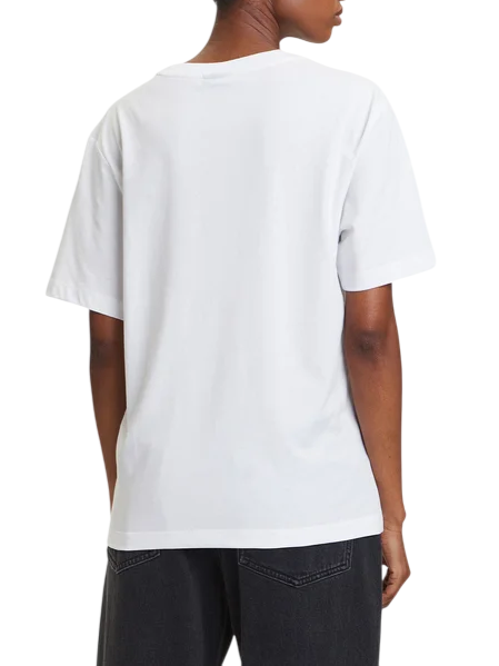 Karl Lagerfeld Jeans T-shirt manica corta con logo bianco A3W17094 100 KARL LAGERFELD 