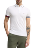 Tommy Hilfiger polo maniche corte in piquè bianco