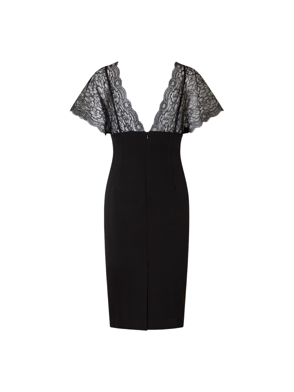 Sandro Ferrone abito tubino Lace con manica in pizzo nero S23YBEBAMBU NERO Sandro FERRONE 