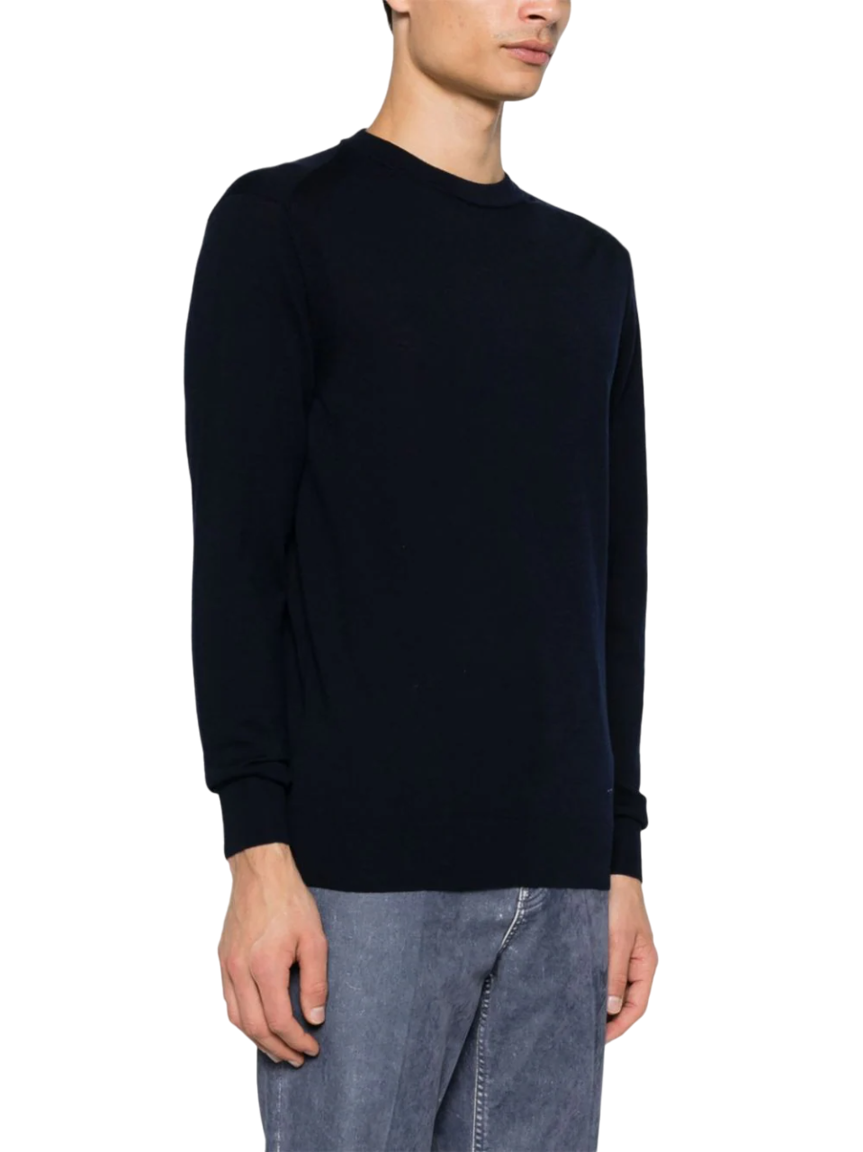 Manuel Ritz maglia girocollo in lana vergine nero 3732M505-243840 99 MANUEL RITZ 