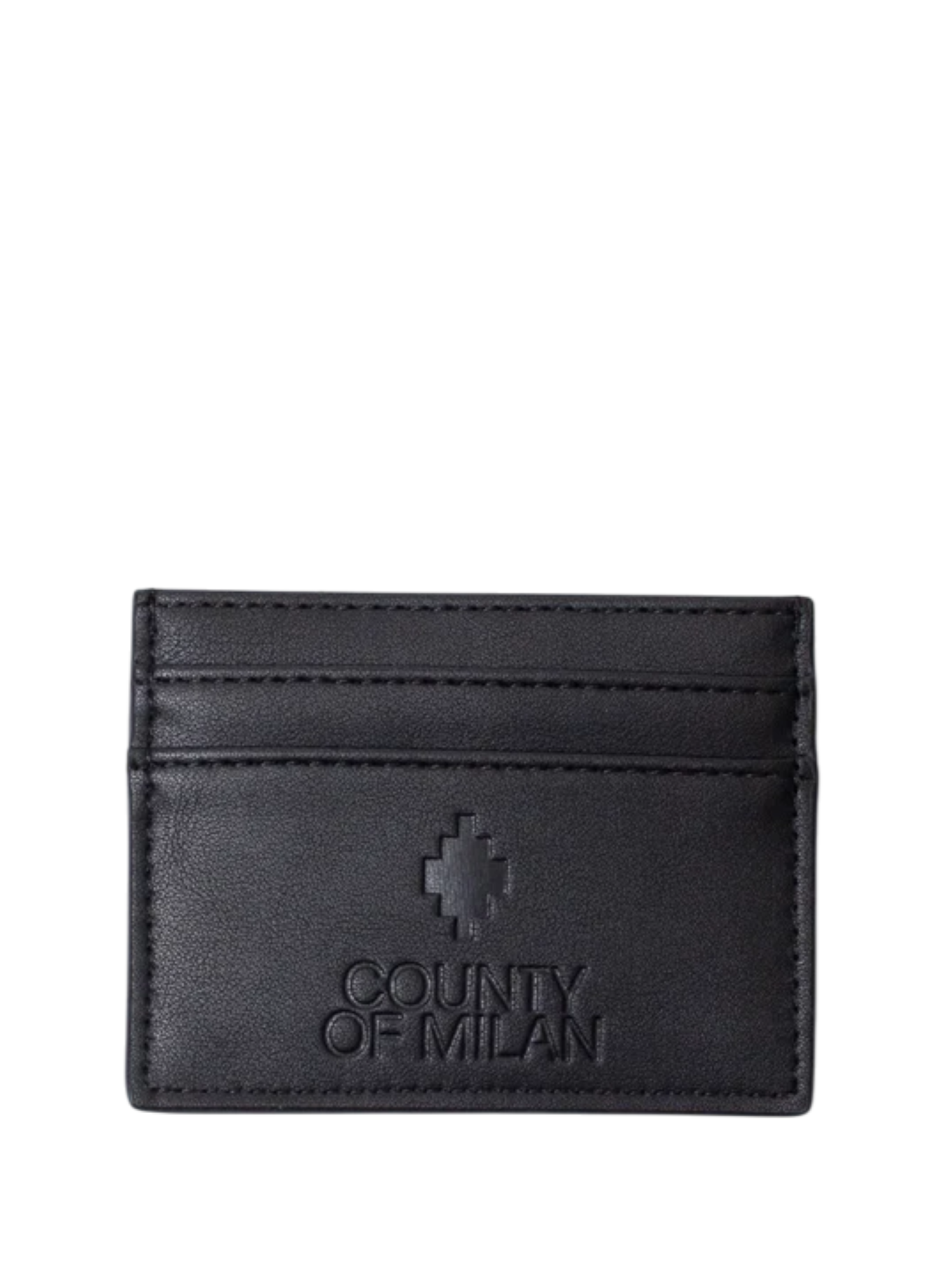 County of Milan portacarte uomo in ecopelle nero COMAF250180 NERO COUNTY OF MILAN 