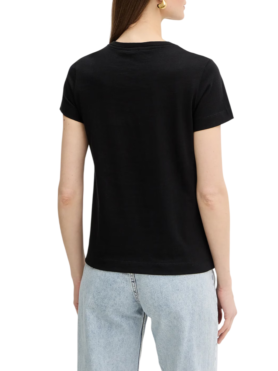Pinko T-shirt donna Bussolotto manica corta nero 100355-A339 Z99 PINKO 