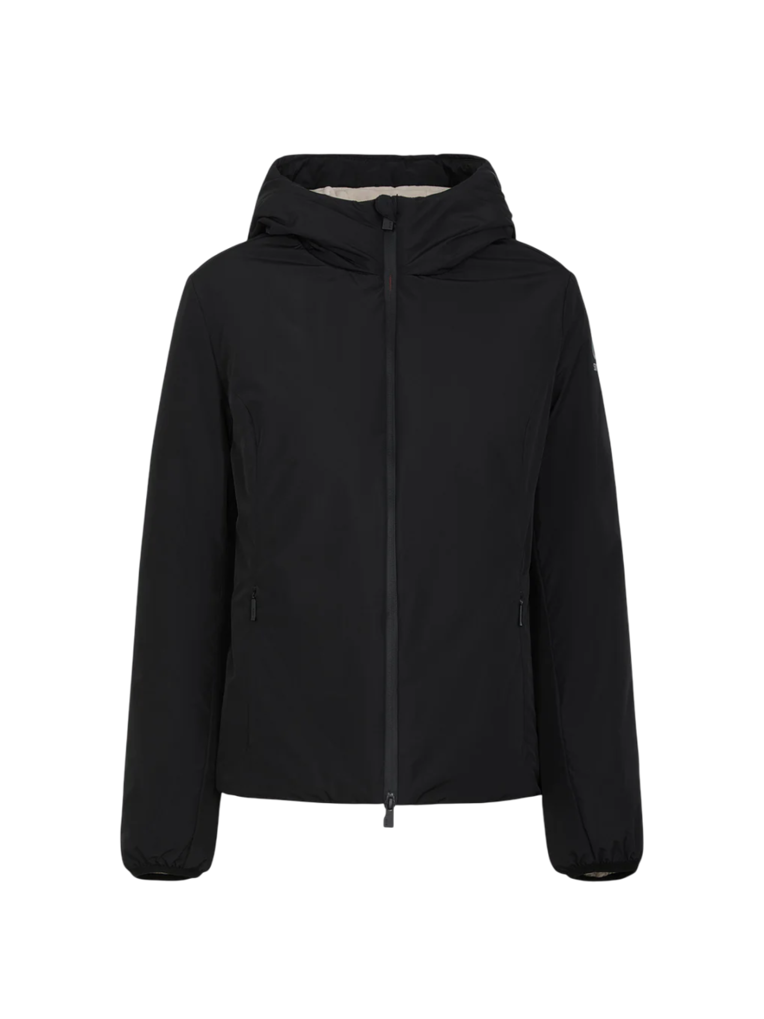 Suns giubbino Aurelia Velour con cappuccio nero GBS53003D BLACK SUNS 