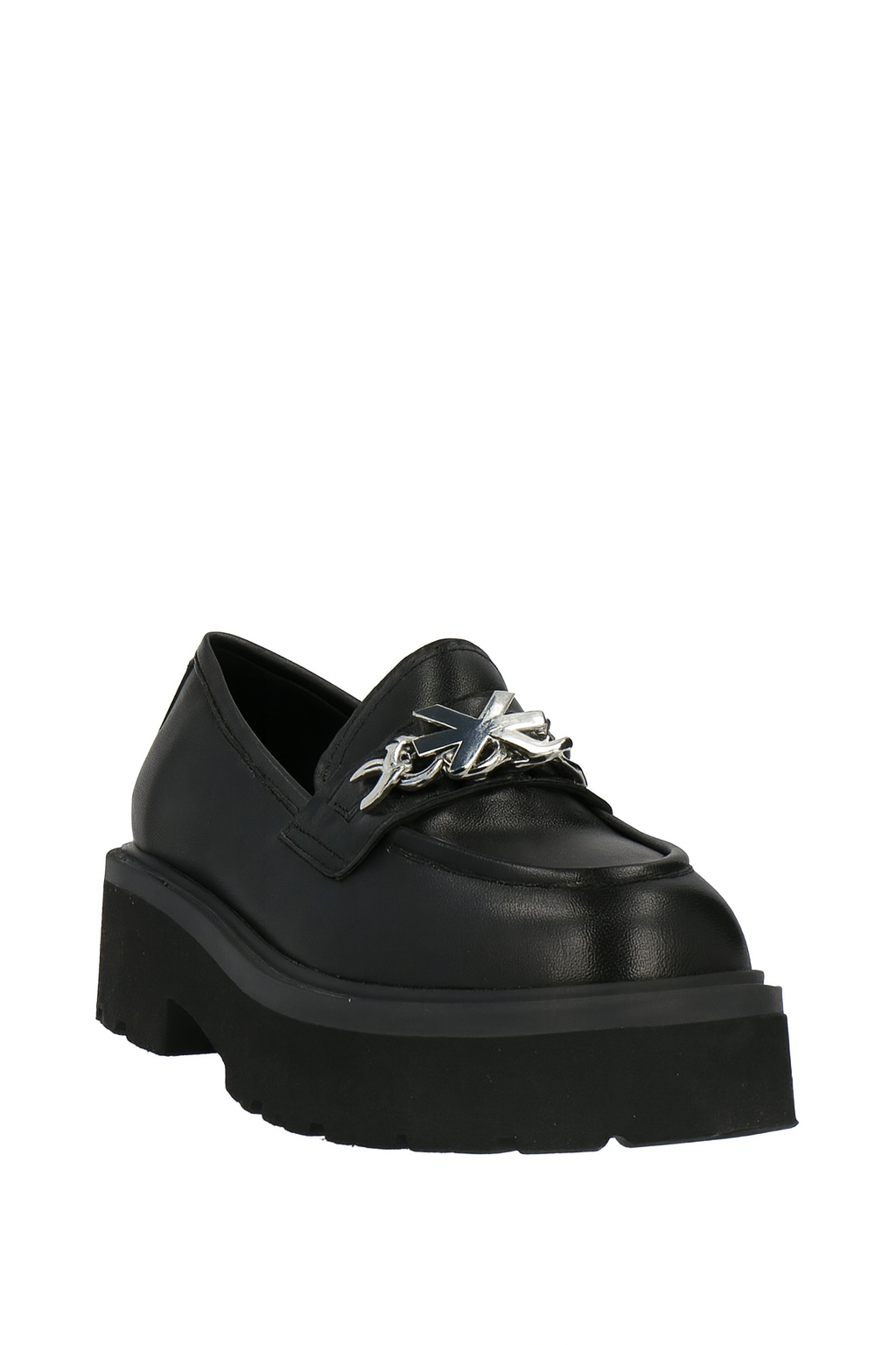 John Richmond mocassino uomo con catena nero 29137-CP A John RICHMOND 