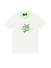 Philipp Plein Sport T-shirt maniche corte con logo bianco