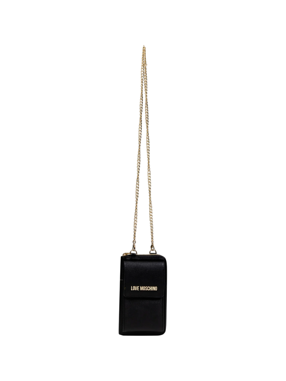 Love Moschino portafogli portacellulare in ecopelle nero JC5701PP1MLD0 000 MOSCHINO LOVE 