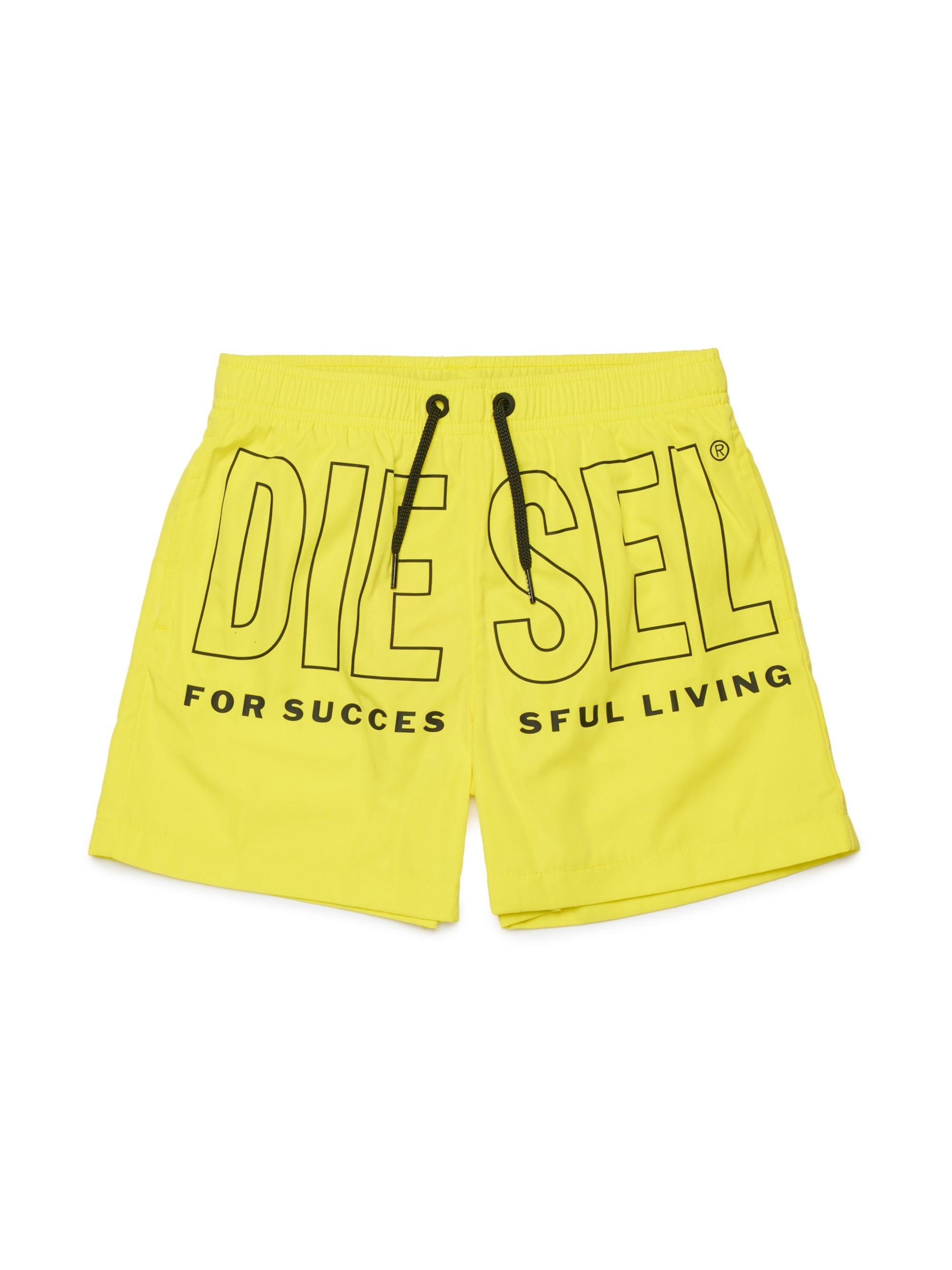 Diesel boxer mare bambino con logo giallo J02699-KXBPB K217 DIESEL 
