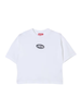 Diesel T-shirt Tixan manica corta bianco