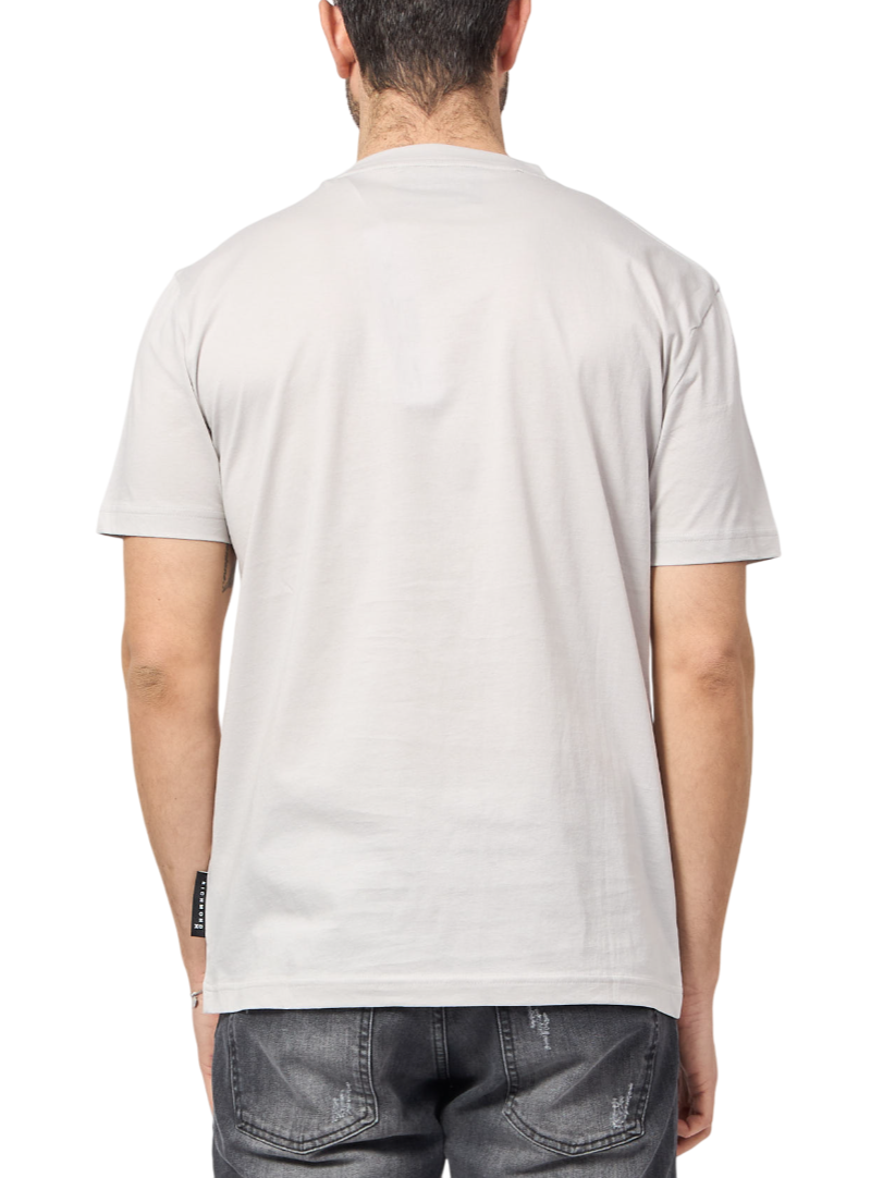 John Richmond T-shirt manica corta in jersey grigio chiaro UMP25154TS GREY John RICHMOND 