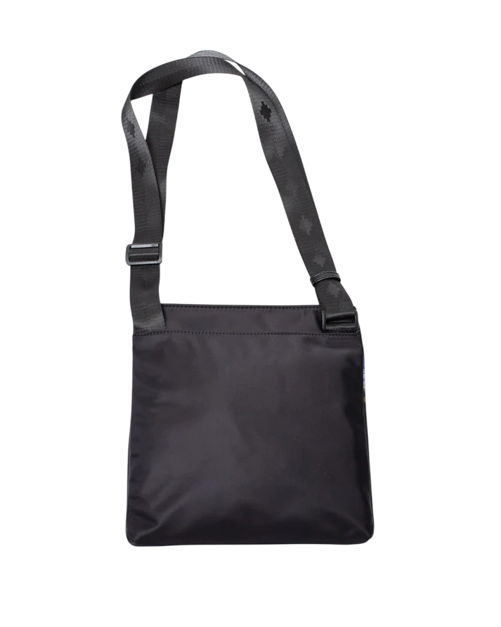 County of Milan borsa a tracolla uomo in nylon nero COMAF250161 NERO-BLUE WINGS COUNTY OF MILAN 