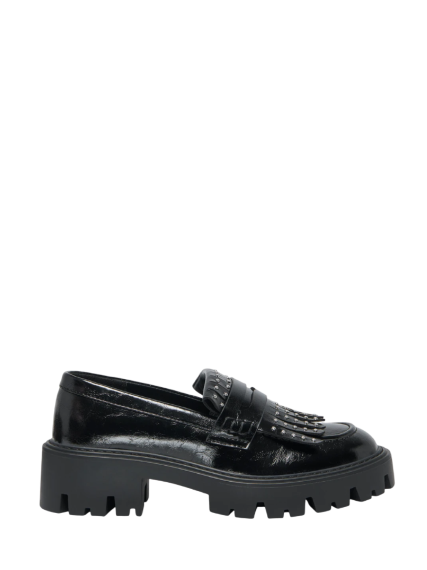 Only mocassini in ecopelle con borchie nero 15356272 BLACK ONLY 