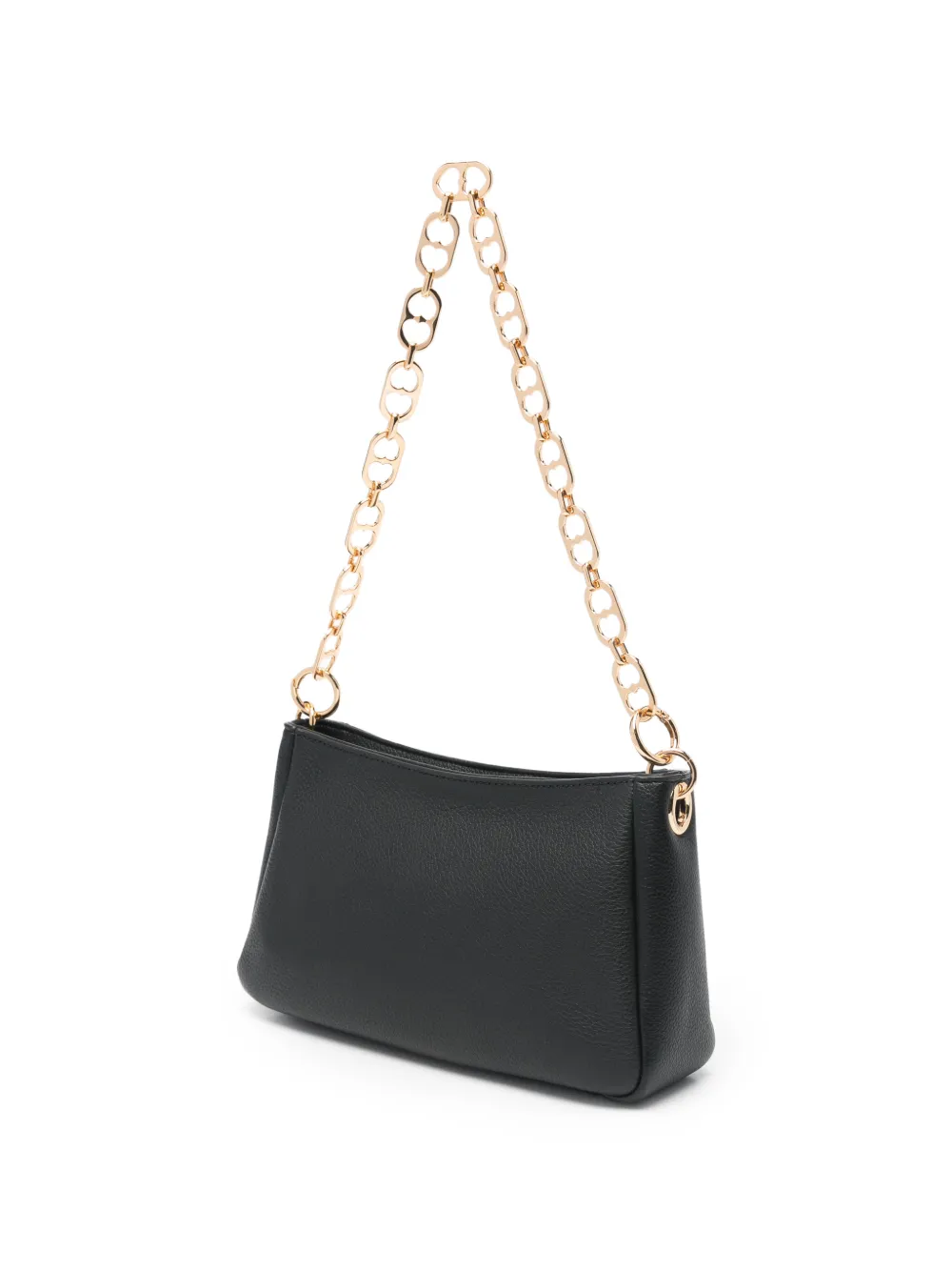 Love Moschino borsa a spalla in ecopelle martellata nero JC4167PP1O-L12 00A MOSCHINO LOVE 