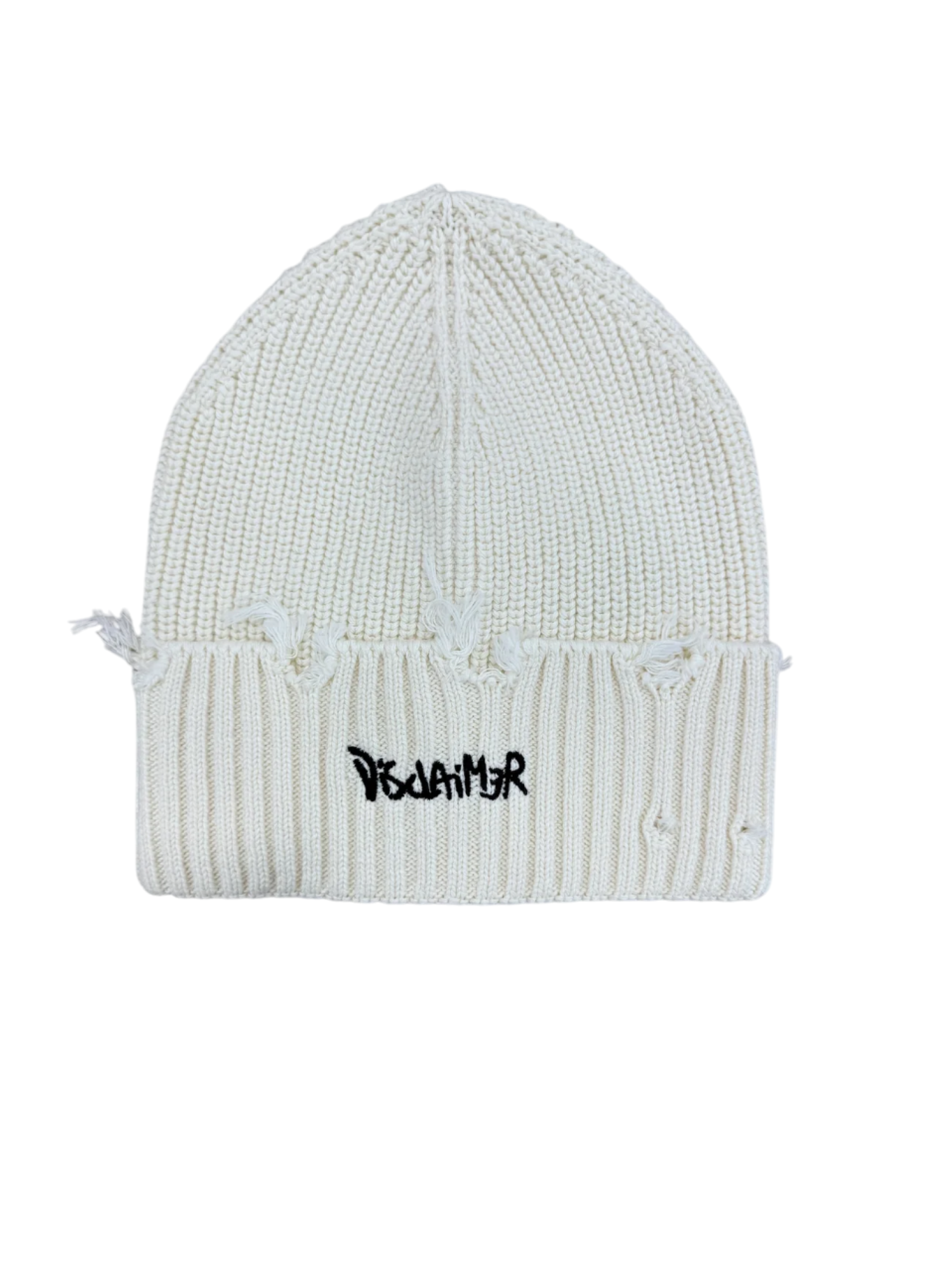 Disclaimer cappello in maglia panna 55204 LATTE DISCLAIMER 