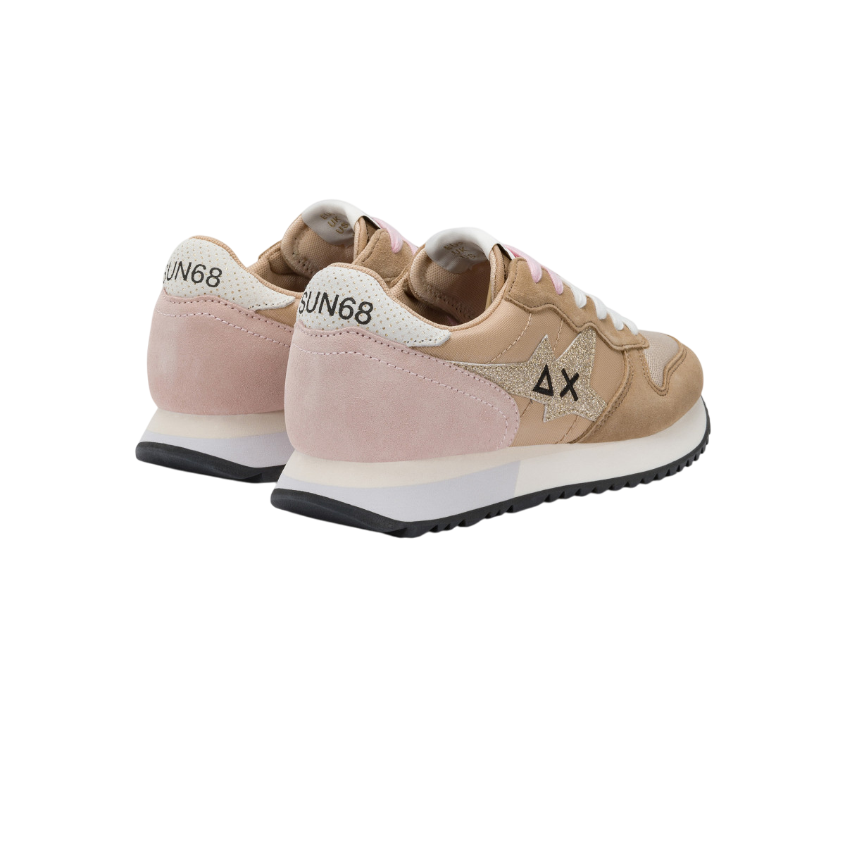 Sun68 sneakers Stargirl Glitter Logo beige Z35212 BEIGE SUN68 