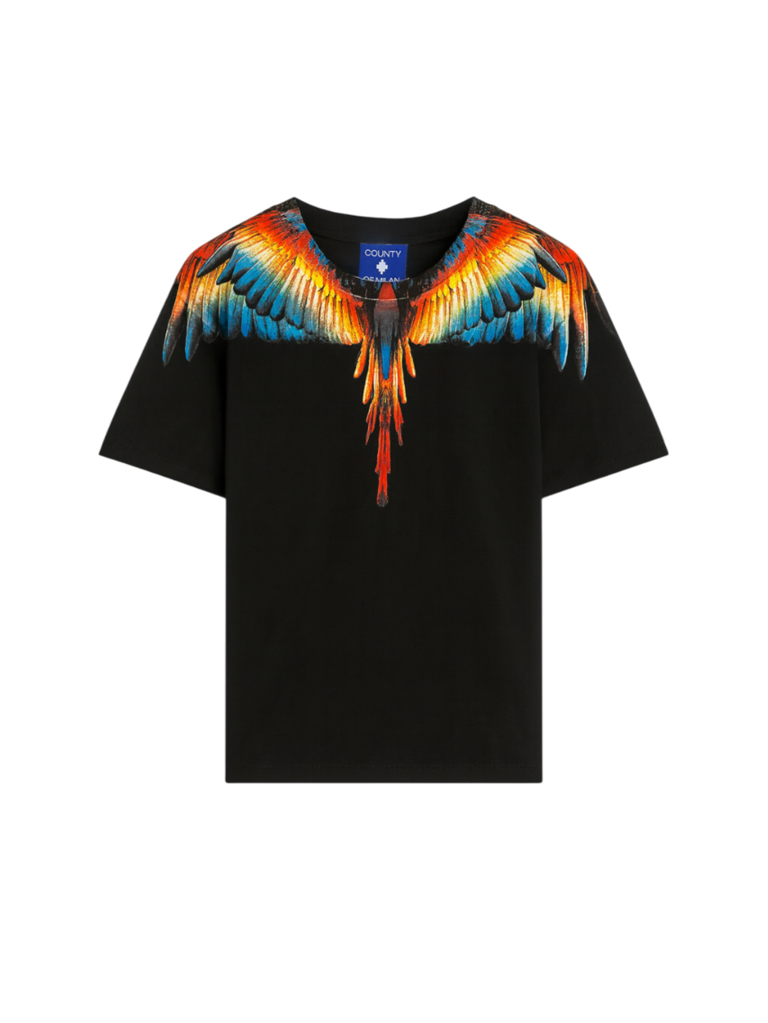 County of Milan T-shirt bambino manica corta nero F5CMJBTH062 110 COUNTY OF MILAN KIDS 