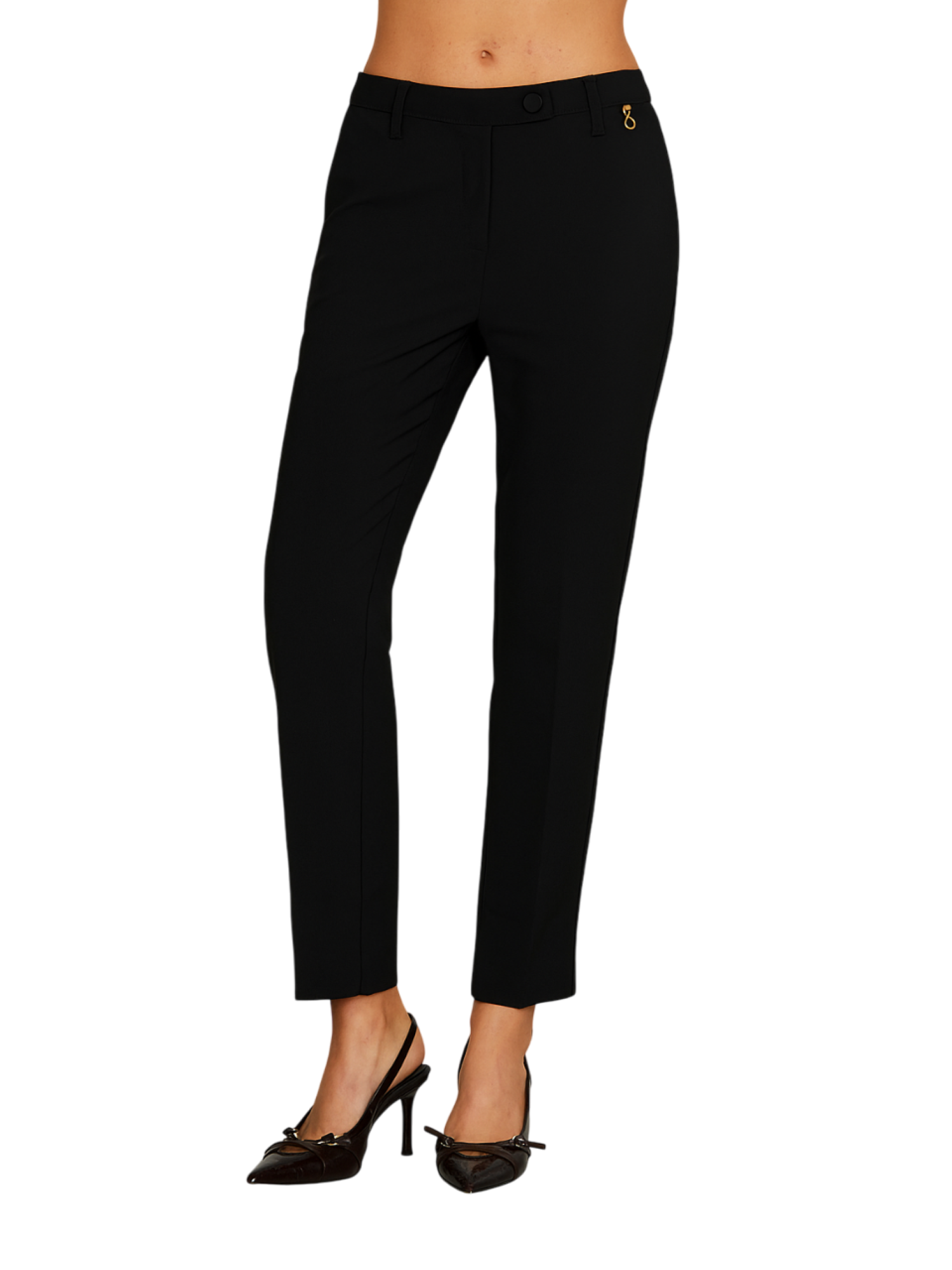 Relish pantaloni Ostendo gamba dritta nero OSTENDO 1199 RELISH 