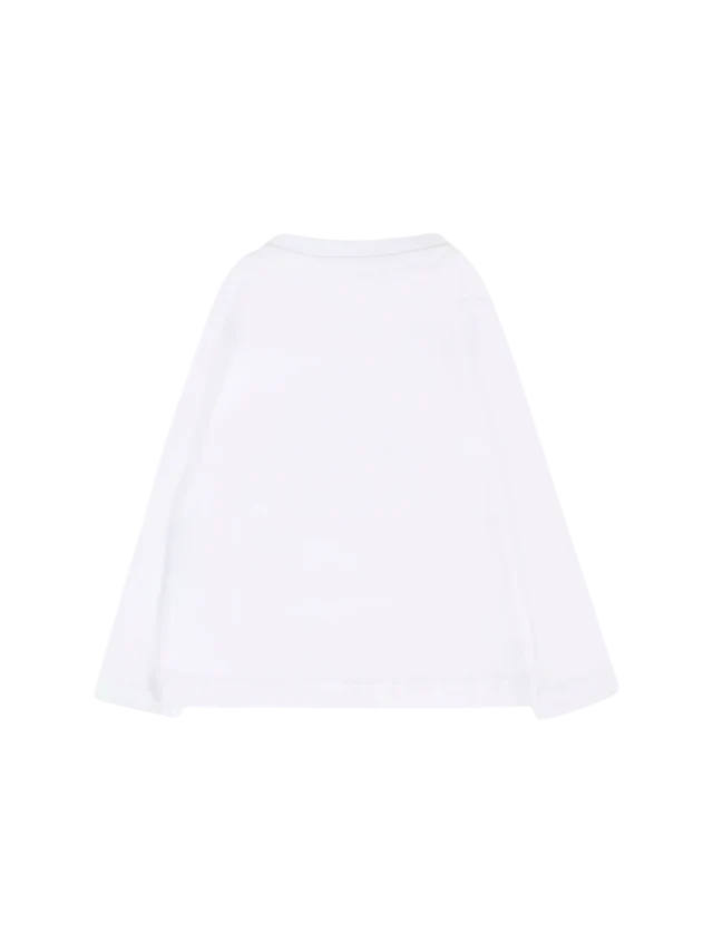 John Richmond T-shirt neonato manica lunga bianco RIA25035TS WHITE John RICHMOND 
