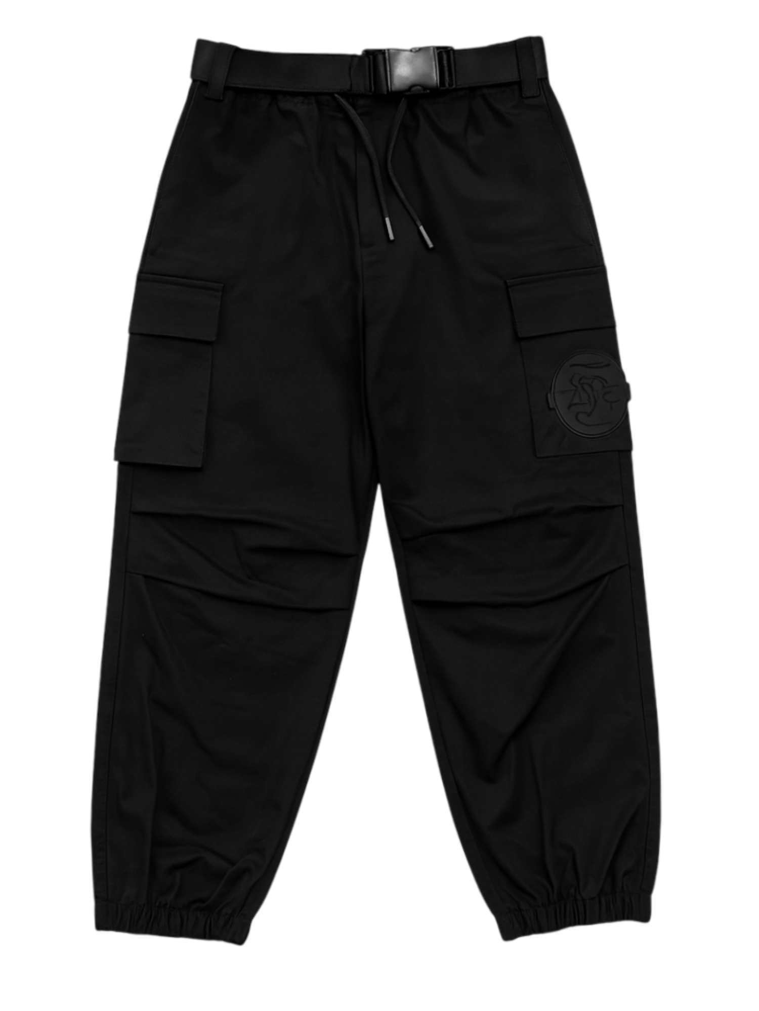 John Richmond pantaloni Matkovic con cintura nero RBA25059PA BLACK John RICHMOND 