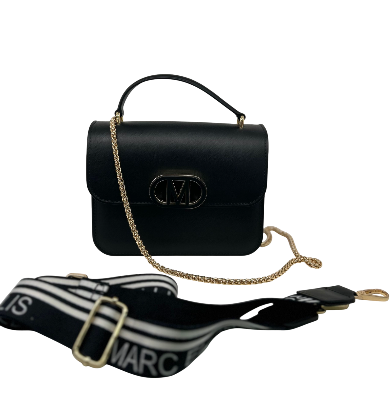 MARC ELLIS FLAT EAR 25BLACK-LIGHT GOLD