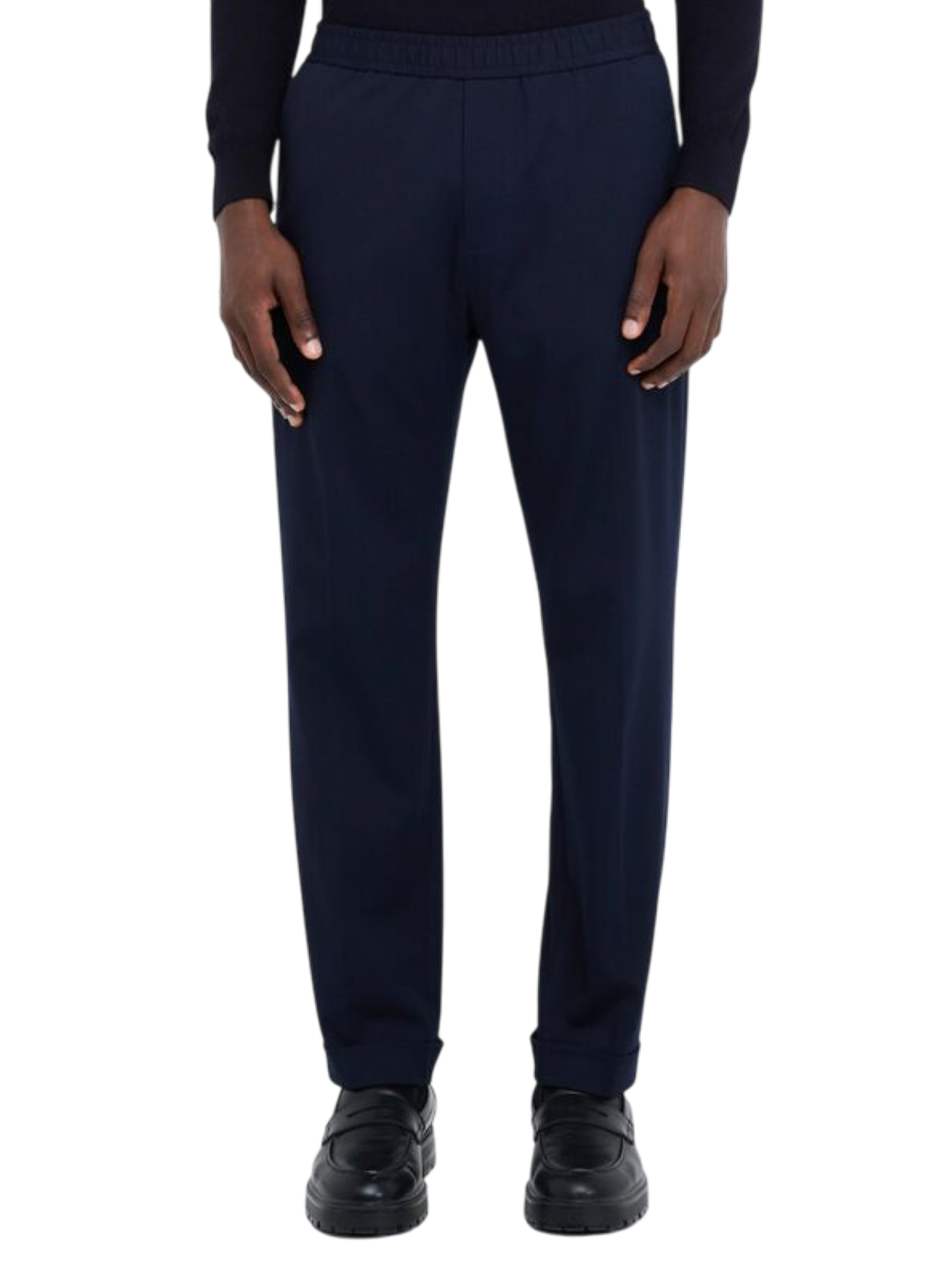 Liu Jo pantaloni joggers uomo con coulisse blu QXX081J4776 94013 LIU JO 