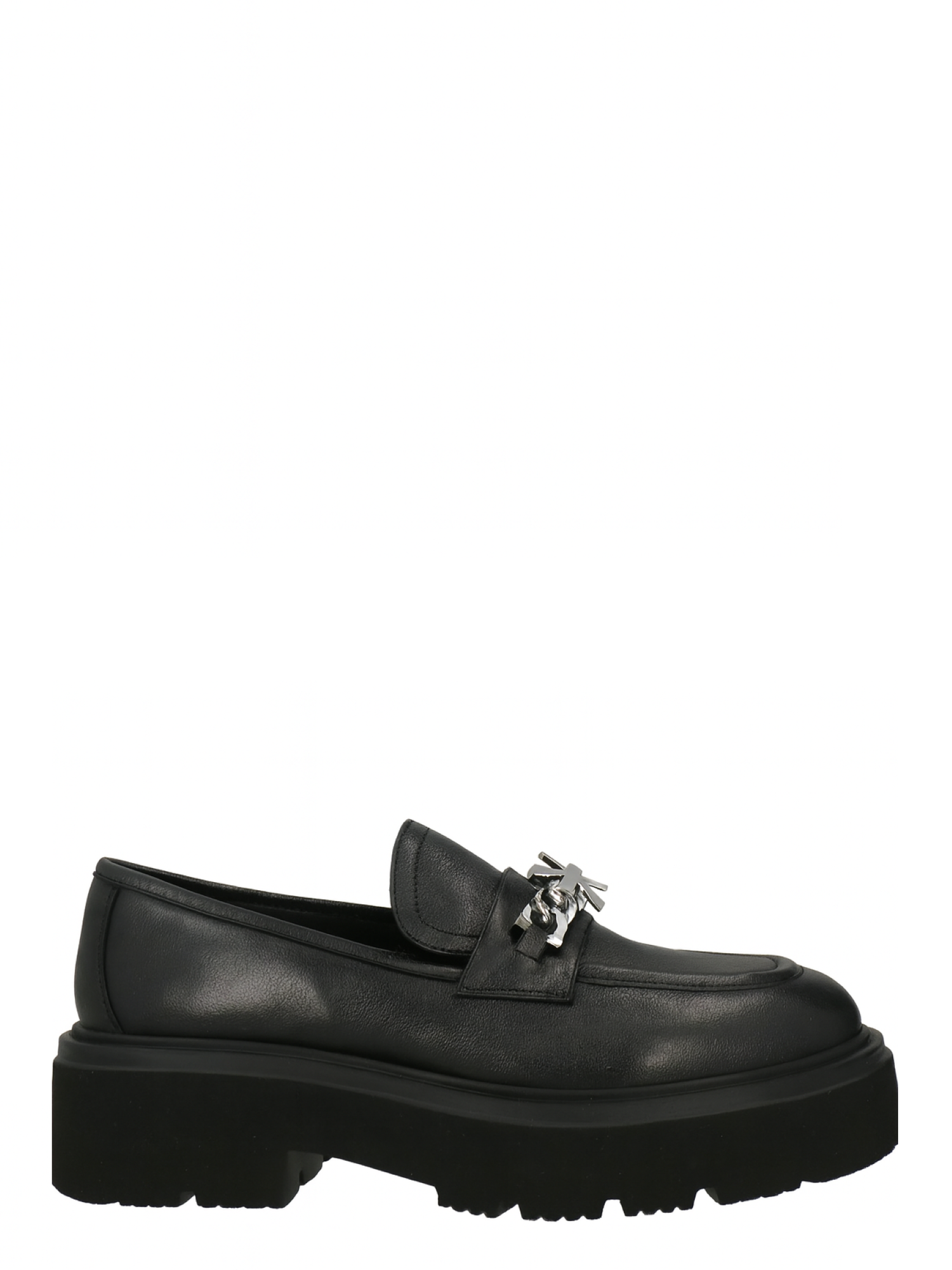 John Richmond mocassino uomo con catena nero 29137-CP A John RICHMOND 
