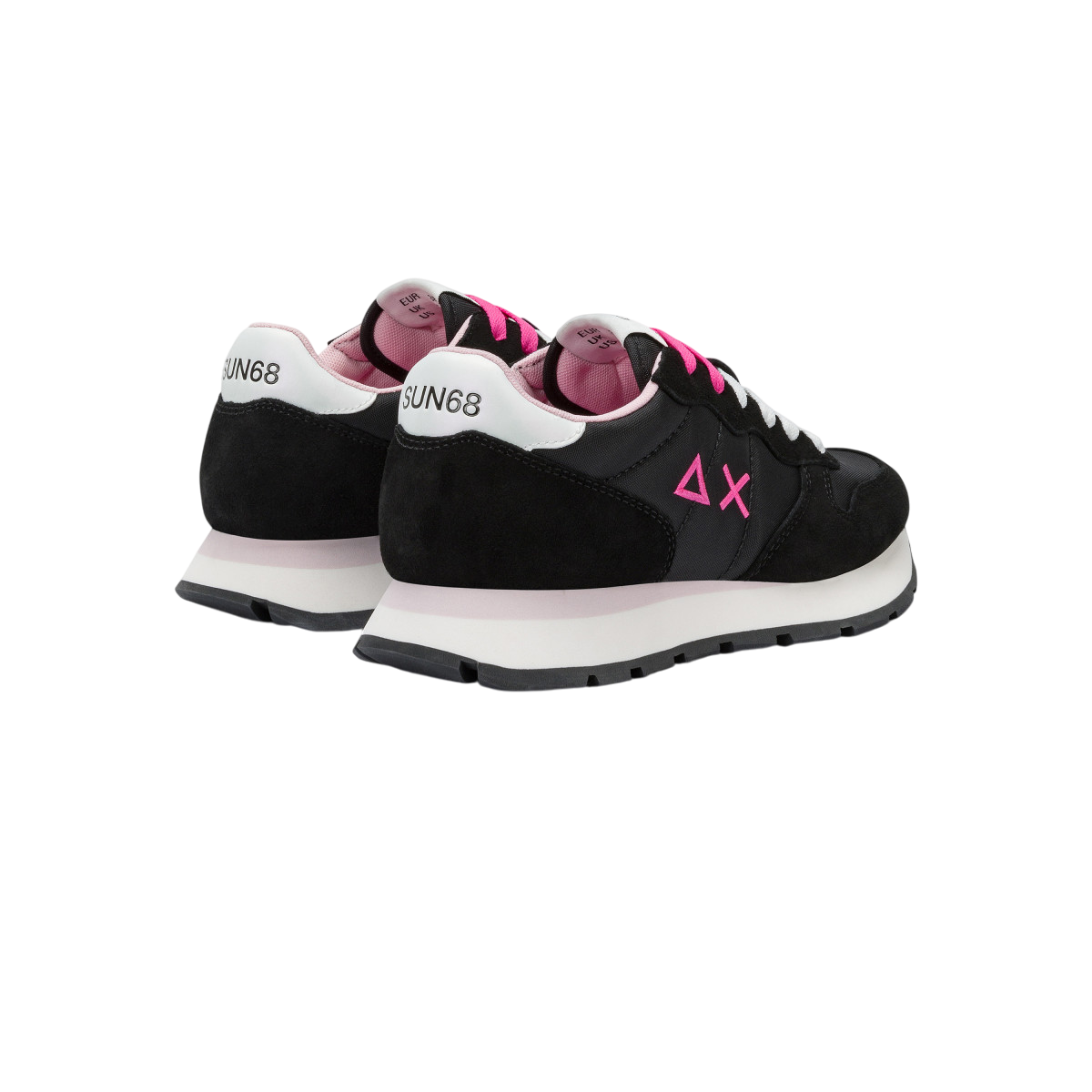 Sun68 sneakers Ally Solid in nylon e suede nero Z35201 NERO SUN68 