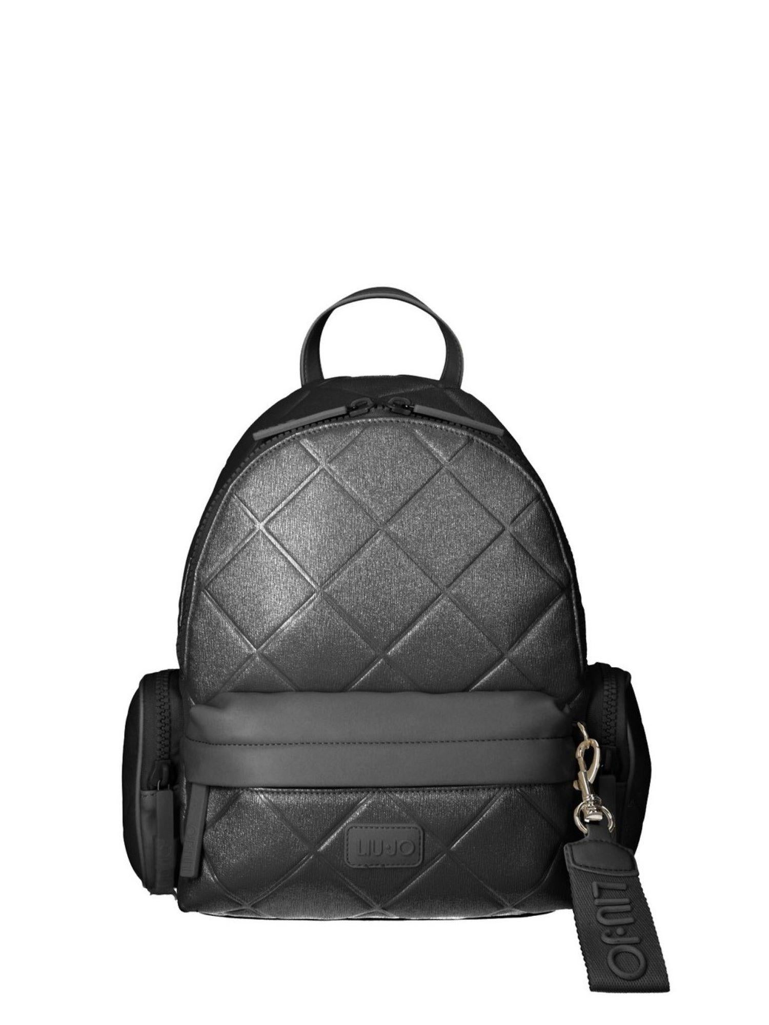 Liu Jo zaino in ecopelle trapuntata glitterata nero TA5294E0669 22222 LIU JO 