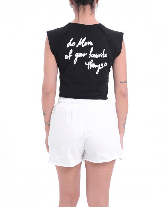 Disclaimer top cropped con logo nero 54996 NERO DISCLAIMER 