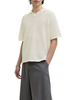 Jac&Jones polo uomo in maglia traforata panna