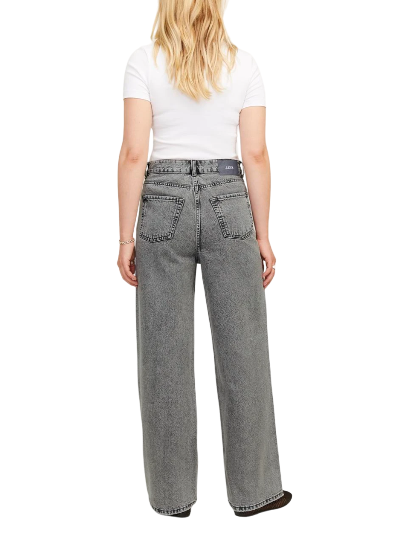 Jjxx jeans gamba larga Tokyo lavaggio grigio 12259239 R6119 JJXX 