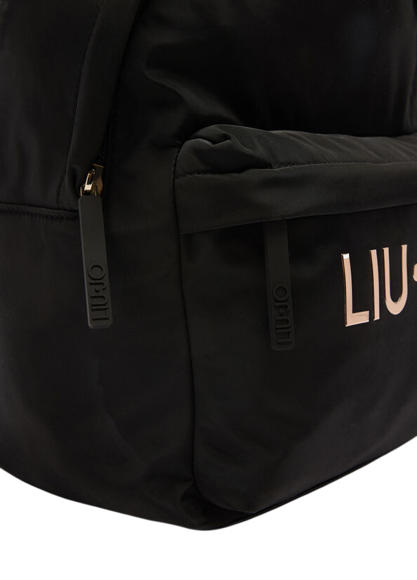 Liu Jo zaino in nylon con logo nero TF5084T4974 22222 LIU JO 
