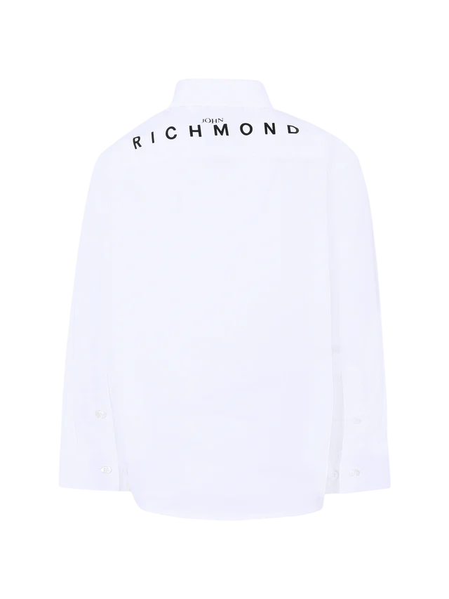 John Richmond camicia manica lunga bambino bianco RBA25129CA WHITE John RICHMOND 