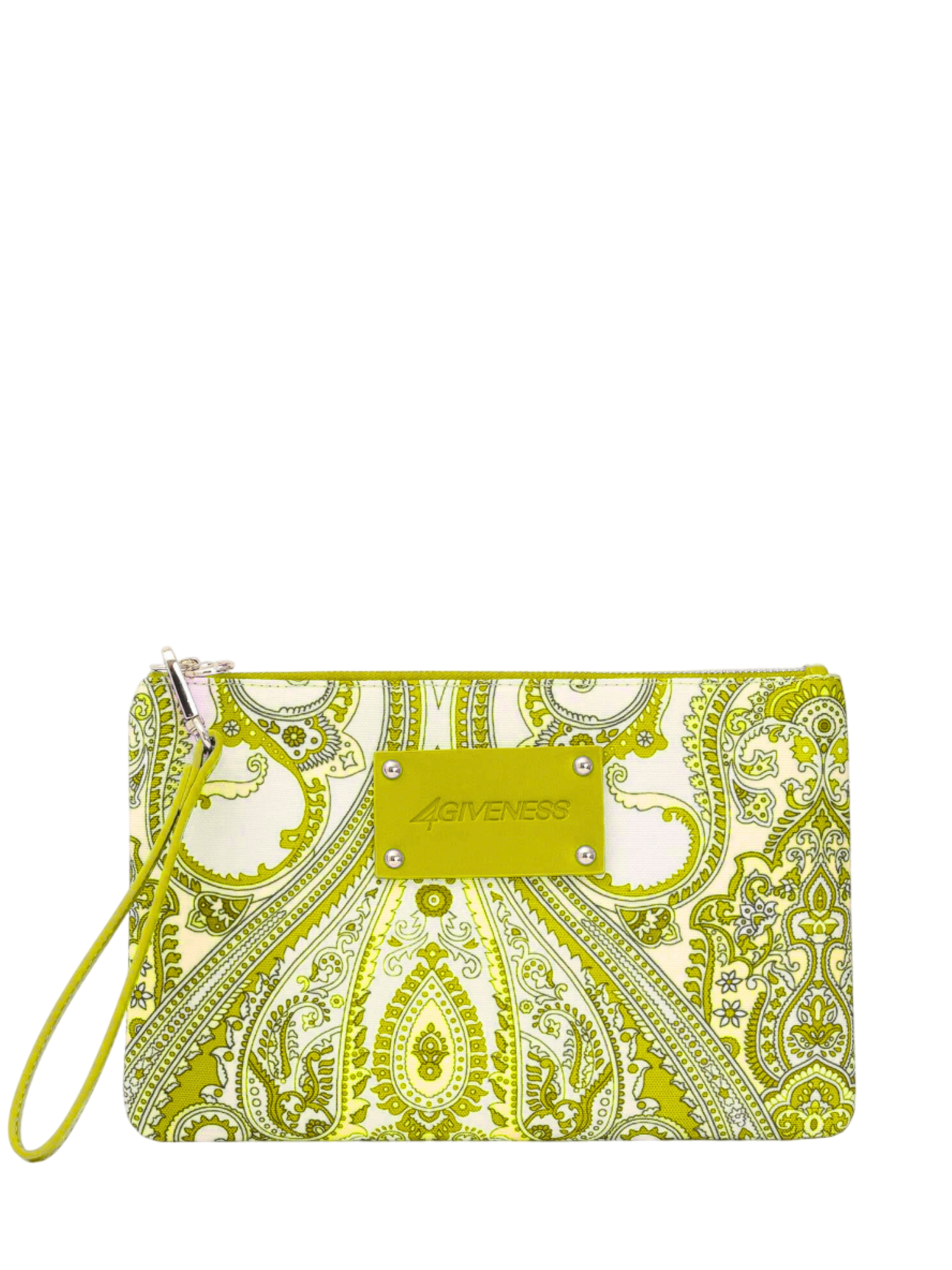 4giveness pochette Capri in fantasia Cote D'azur giallo 125WACPO5040 020 4Giveness 