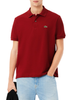 Lacoste polo manica corta 12.12 in piquè rosso scuro