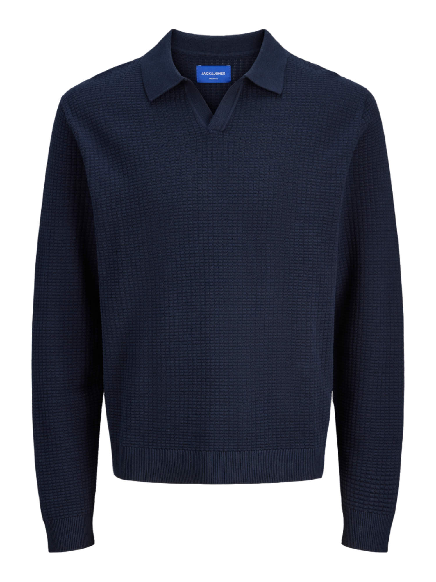 Jack&Jones polo uomo in maglia blu 12287679 SKY CAPTAIN JACK&JONES 