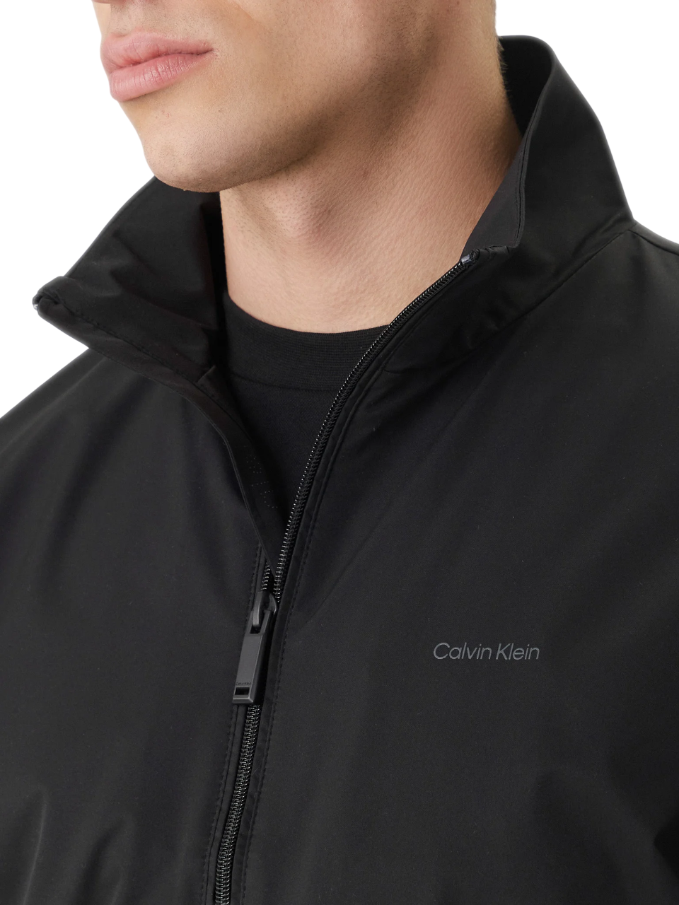 Calvin Klein giubbino leggero impermeabile uomo nero LV04LF515G UB1 Calvin Klein 