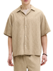 Jack&Jones camicia manica corta uomo beige
