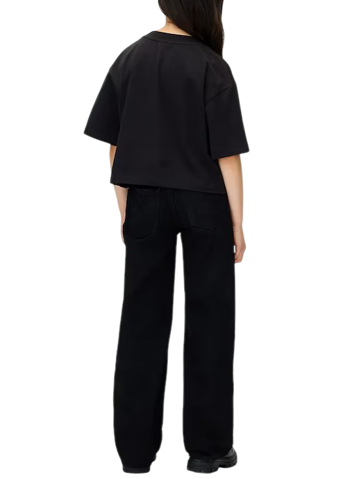 Calvin Klein Jeans jeans bambina gamba larga nero IG0IG02998 1BY Calvin Klein Jeans 