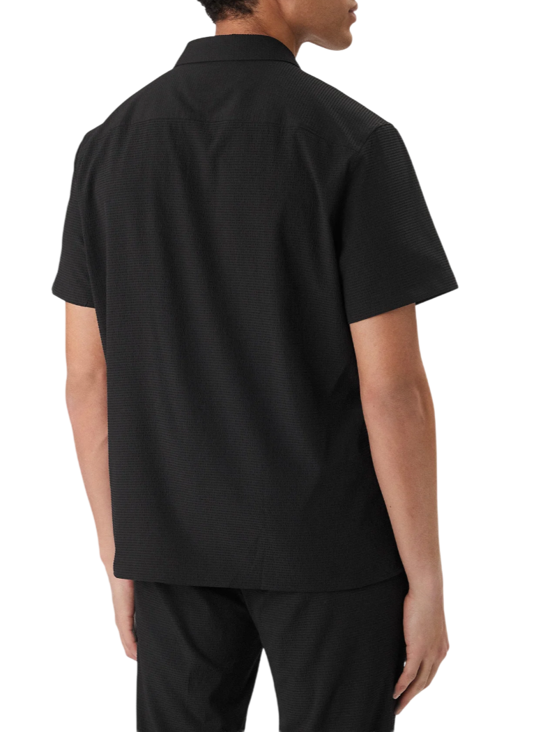 Calvin Klein camicia uomo manica corta nero LV04LF109G UB1 Calvin Klein 