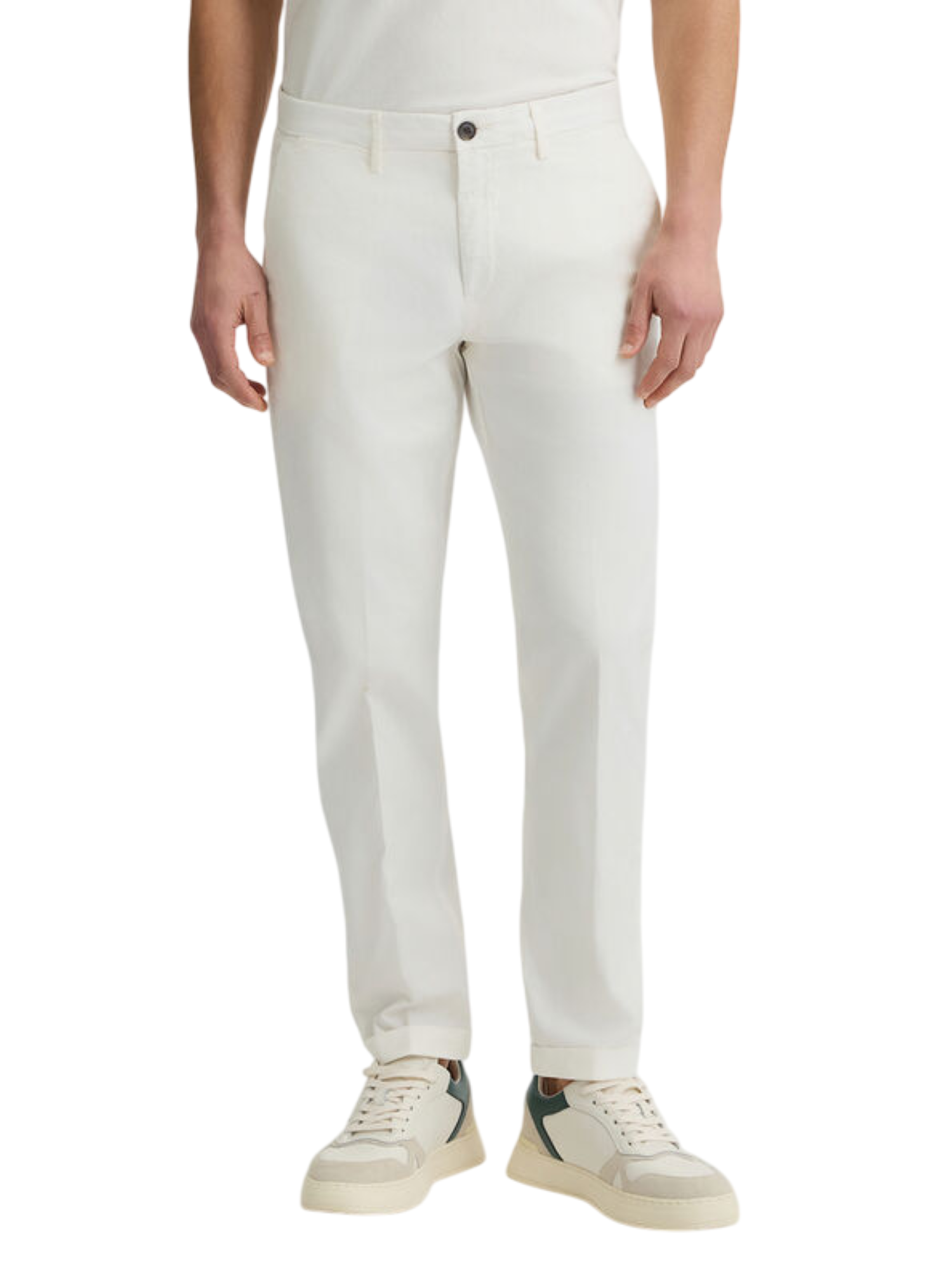 Liu Jo pantaloni Cooper in cotone bianco QA5240T4309 11001 LIU JO 
