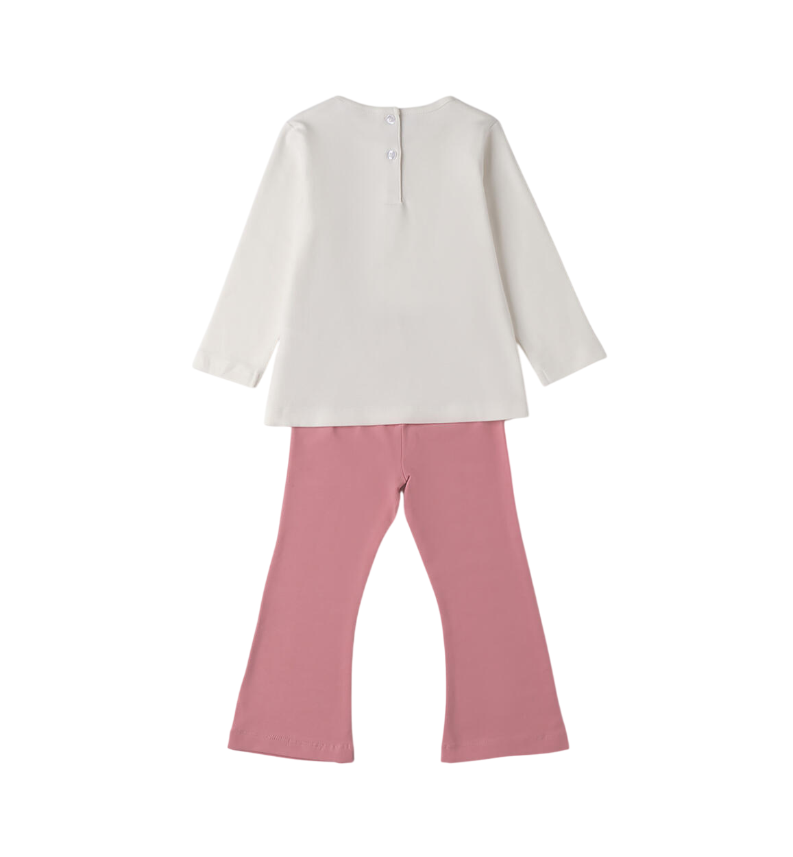 iDo completo T-shirt e leggings bianco rosa 4F332 0112 iDO 