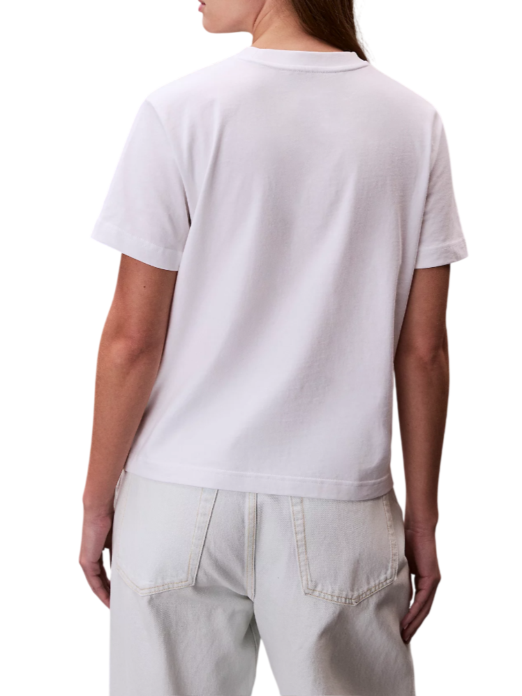 Calvin Klein Jeans T-shirt donna Hero con logo bianco LV047F829G YAF Calvin Klein Jeans 