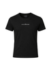 John Richmond T-shirt unisex bambino Zagami con logo nero
