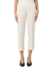 Sandro Ferrone pantaloni donna Furfantello crop panna